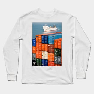 Cargo containers (C001/8552) Long Sleeve T-Shirt